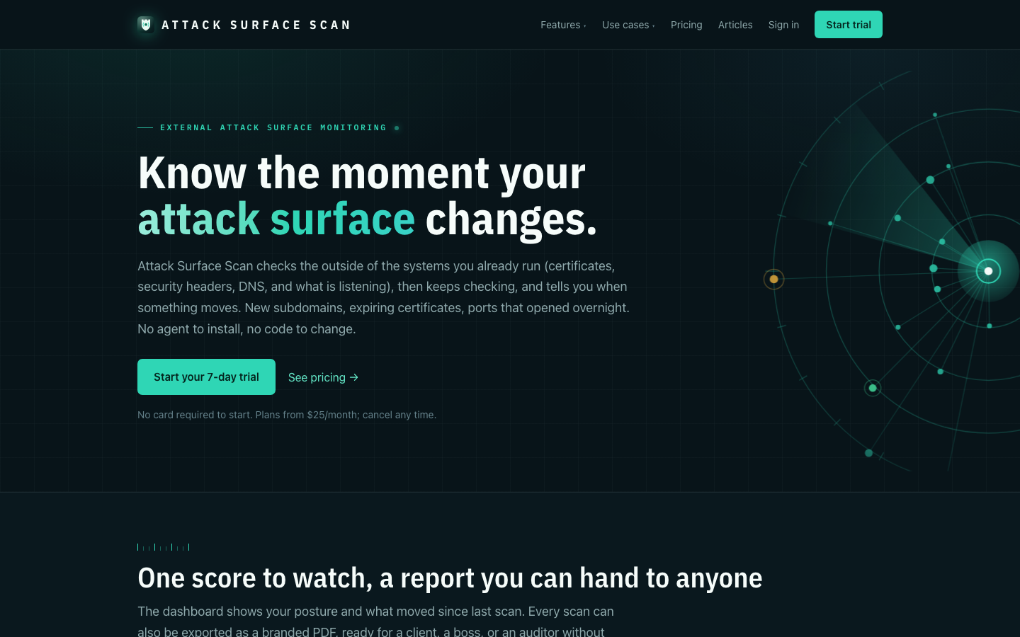 Attack Surface Scan